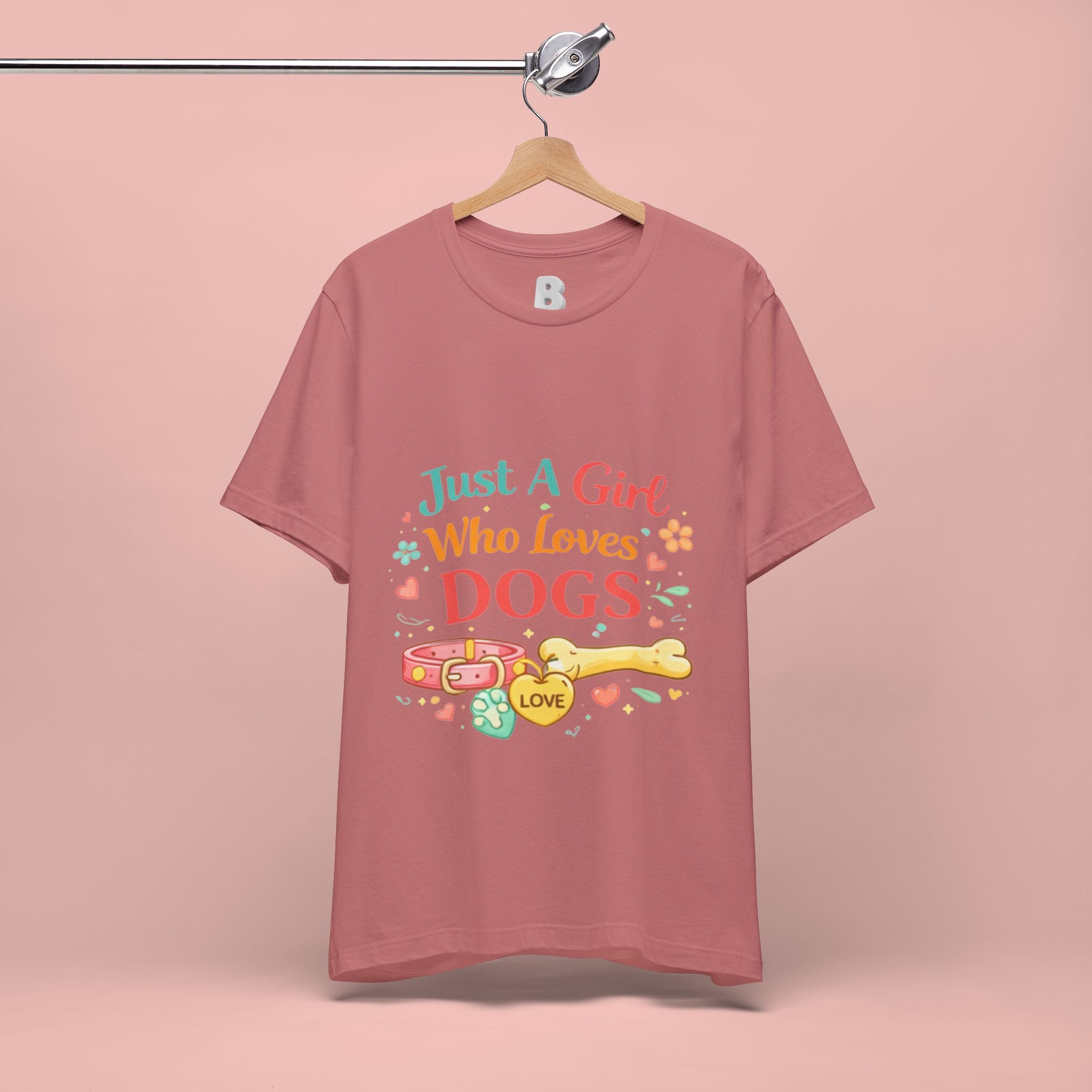 Just A Girl Who Loves Dogs T-Shirt