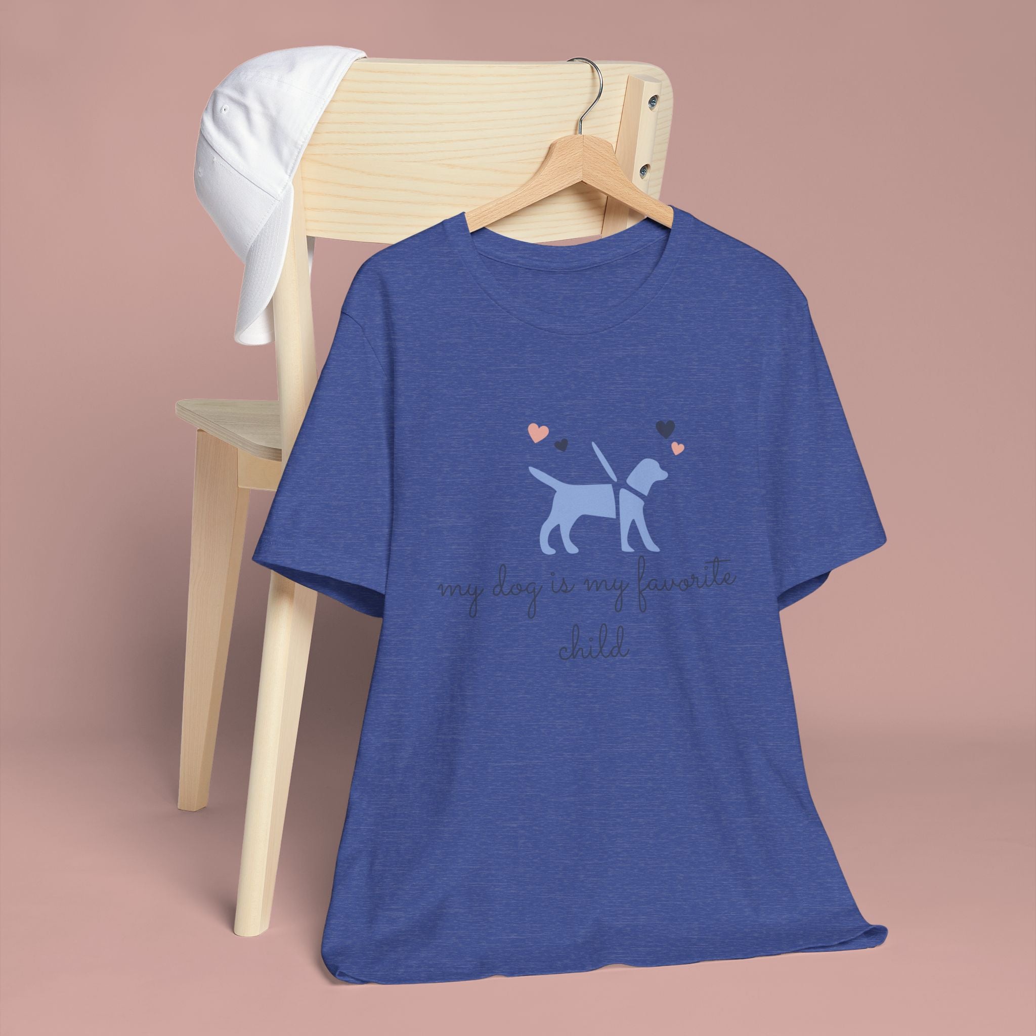 Dog Lover T‑Shirt — "My Dog Is My Favorite Child" Cute Puppy Graphic Tee