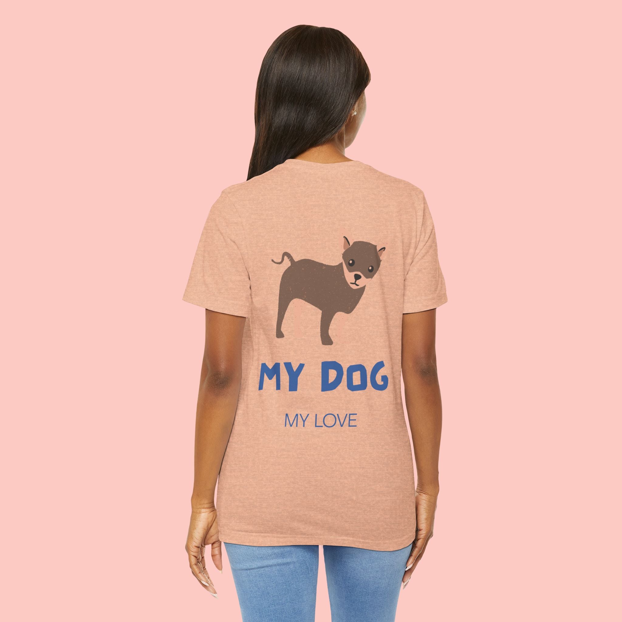My Dog My Love T-Shirt — Cute Chihuahua Graphic Tee