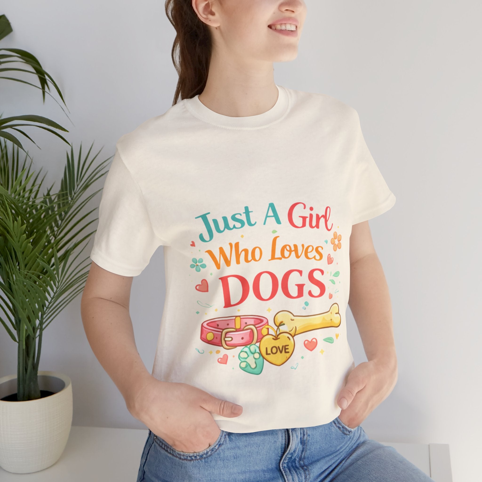 Just A Girl Who Loves Dogs T-Shirt