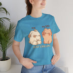 Just Chilling Dog T-Shirt — Cute Me & My Dog Matching Tee