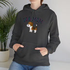 Dog Mom Hoodie — Cute Beagle Graphic Sweatshirt for Pet Lovers