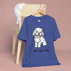 Me & My Dog T-Shirt — Cute Cartoon Puppy Tee for Dog Lovers