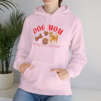 Dog Mom Hoodie – Cute Dog Paw & Bone Graphic Sweatshirt