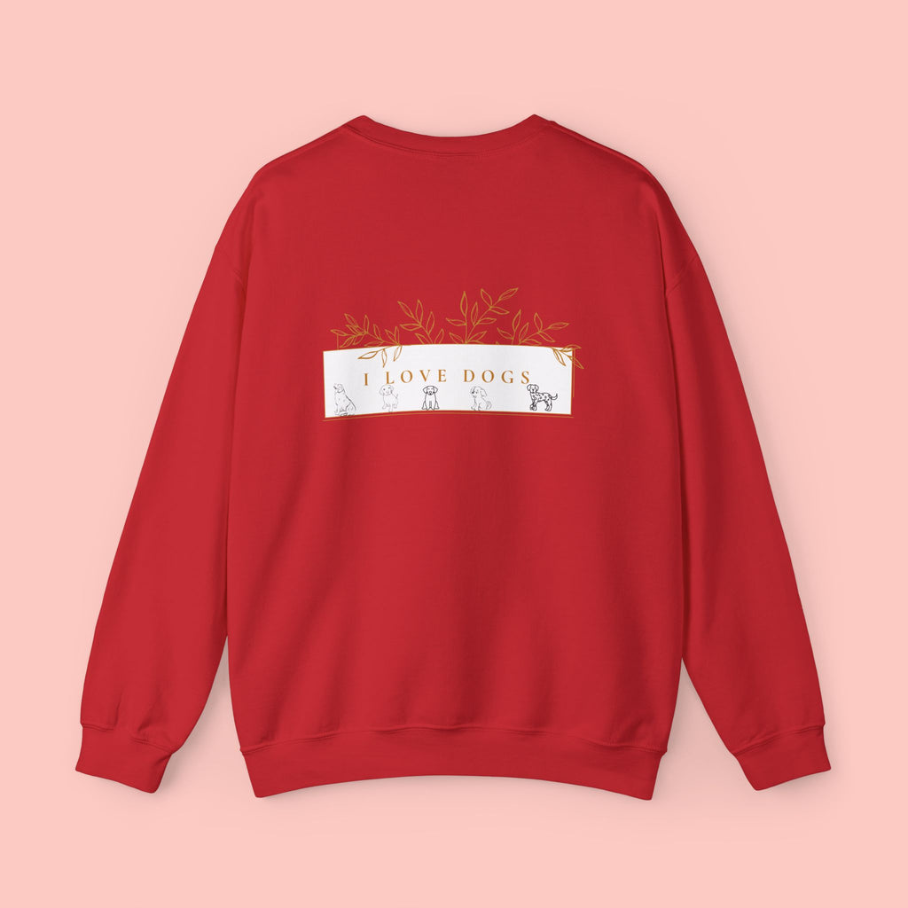 I Love Dogs Crewneck Sweatshirt