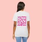 Proud Dog Mom T-Shirt — Retro Pink Graphic Tee for Pet Lovers