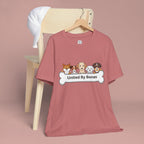Dog Lover T‑Shirt — "United By Bones" Cute Cartoon Dogs Tee