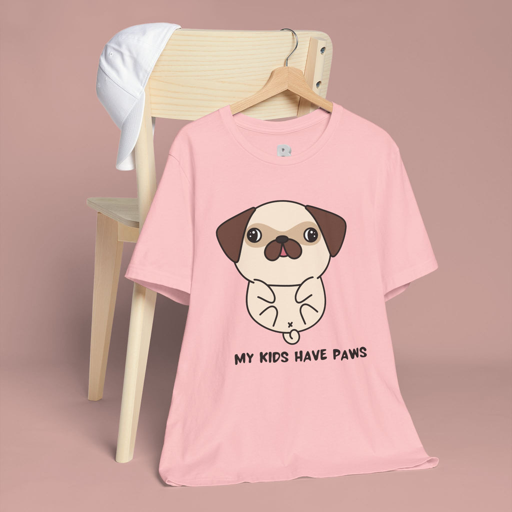 Pug 'My Kids Have Paws' T-Shirt
