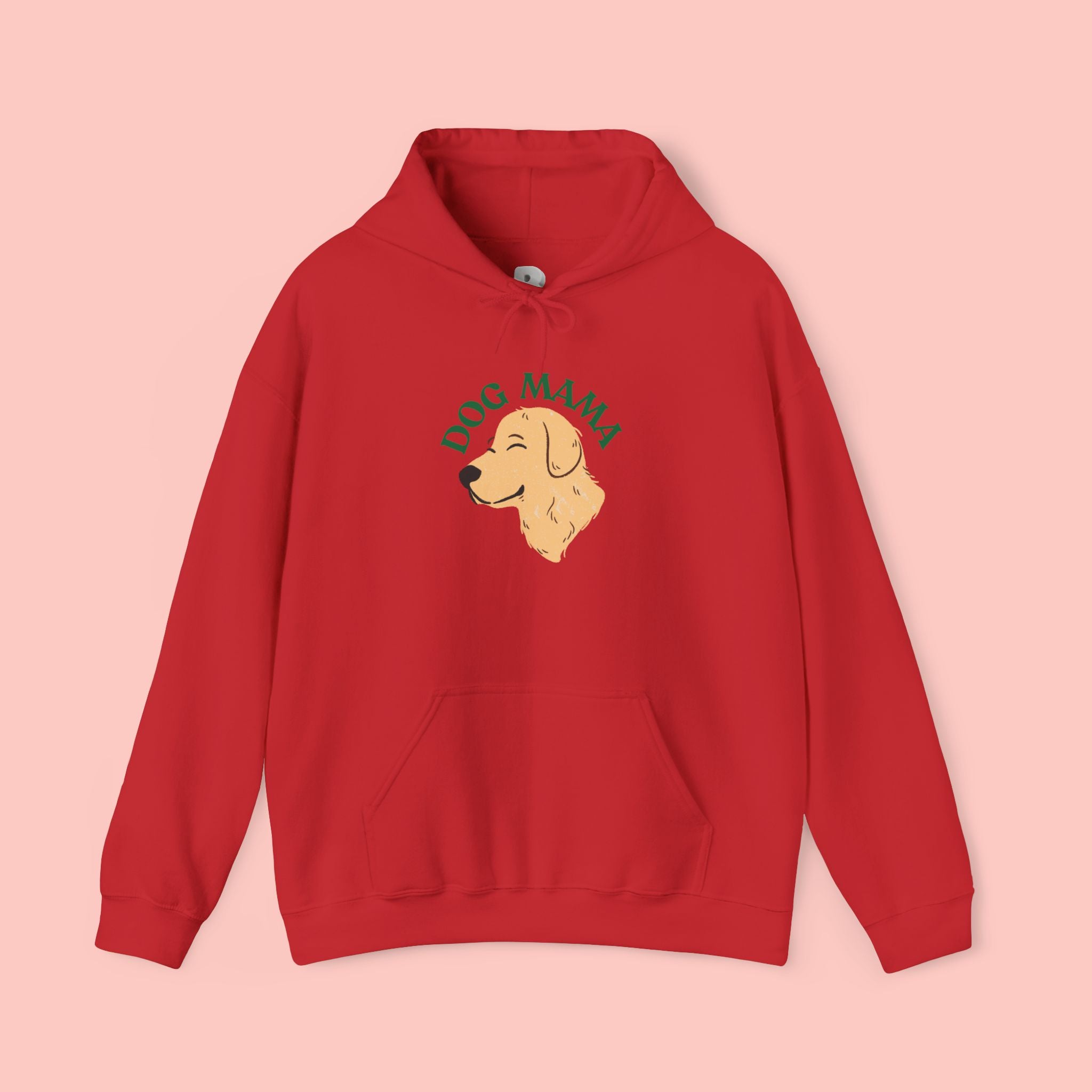 Dog Mama Hoodie — Cute Golden Retriever Dog Mom Sweatshirt