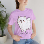 Cute Fluffy Pomeranian Tee — "Mom's Cute Child" Dog T-Shirt