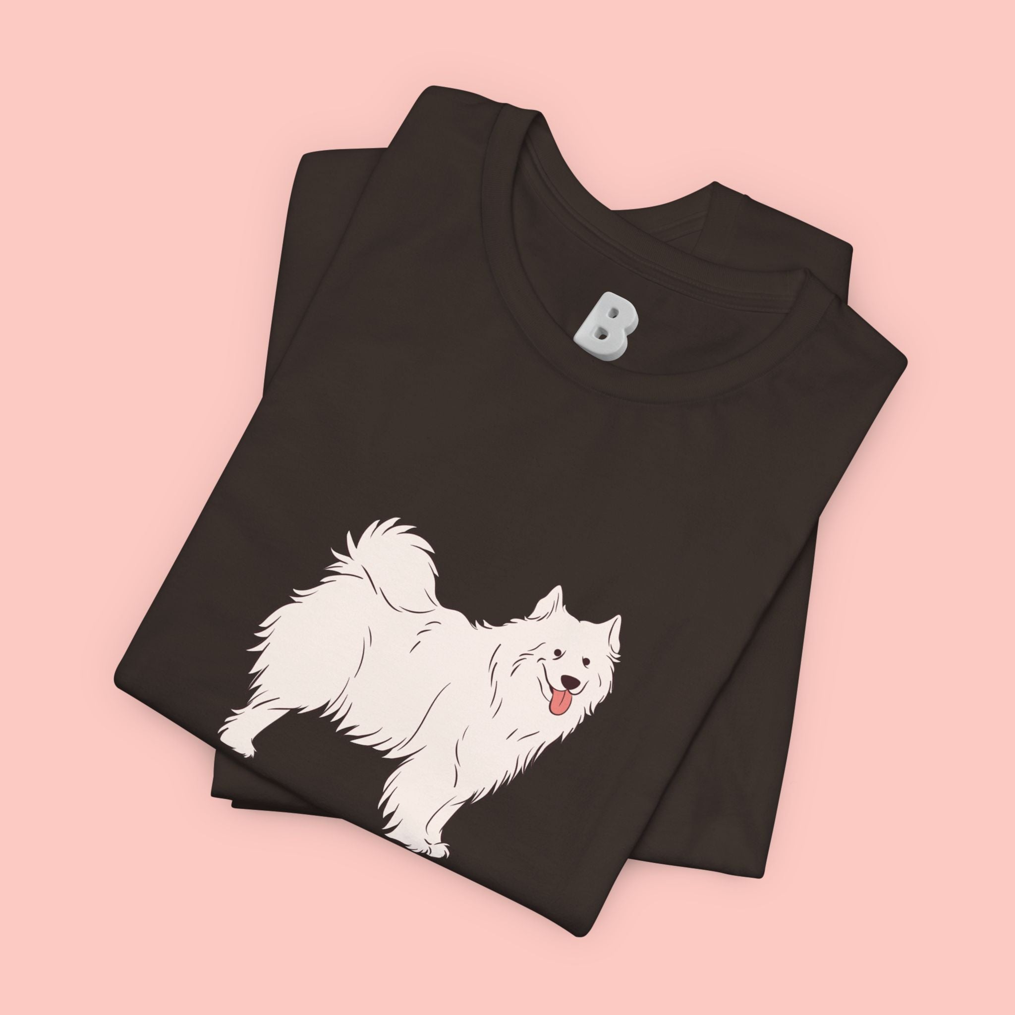 My Cute Paw Samoyed T‑Shirt — Cute Dog Graphic Tee for Pet Lovers