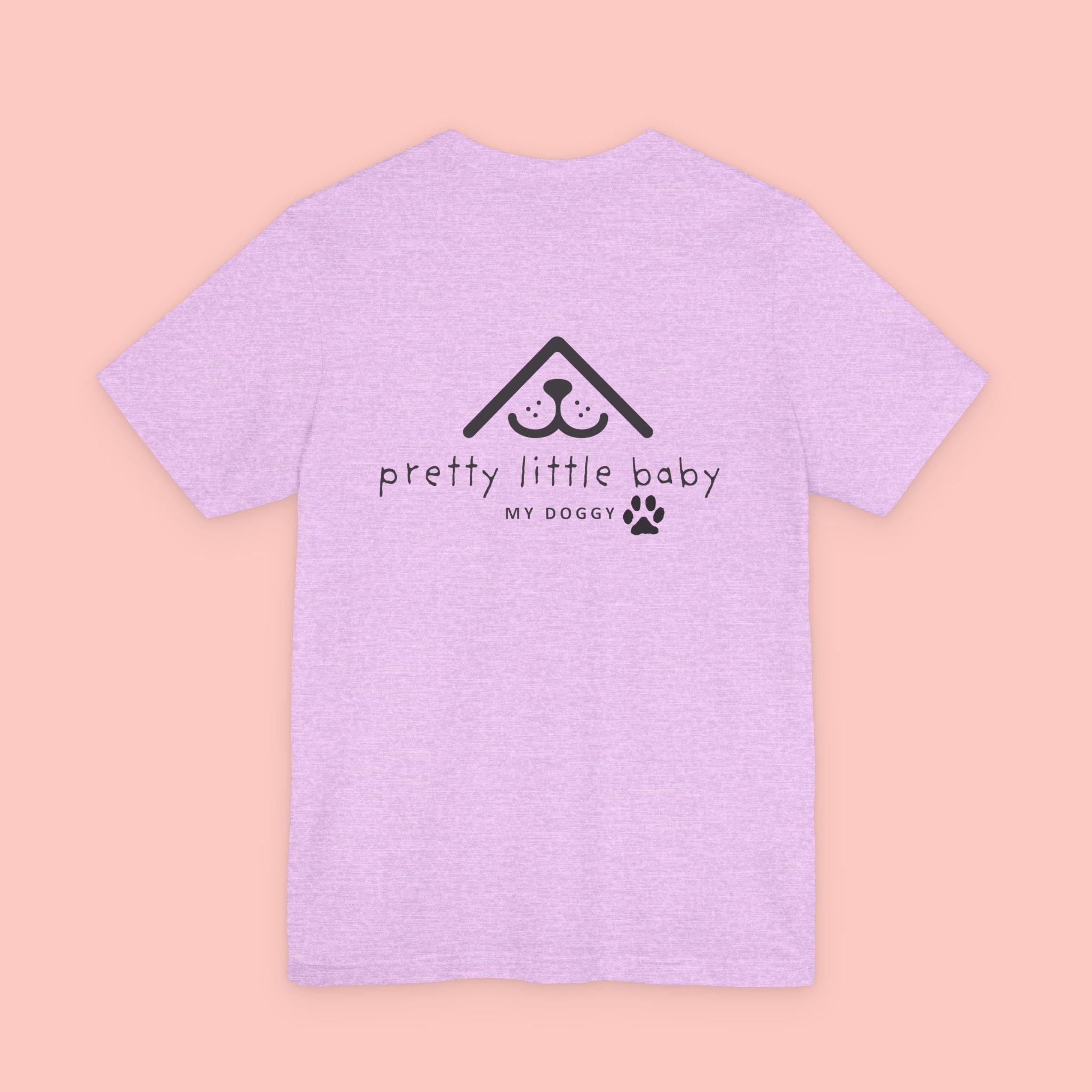 Pretty Little Baby Dog Tee - Cute Paw Print Pet Parent T-Shirt