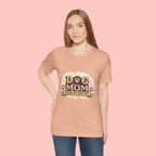 Dog Mom T-Shirt – "Loving My Dog Life" Cute Paw Print Tee for Pet Moms