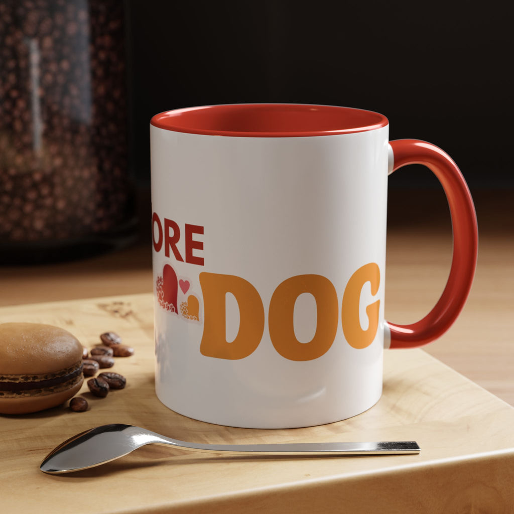 One More Dog Coffee Mug — Cute Dog Lover Accent Mug (11/15oz)