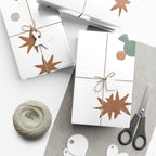 Holiday Candy Cane Gift Wrap Paper
