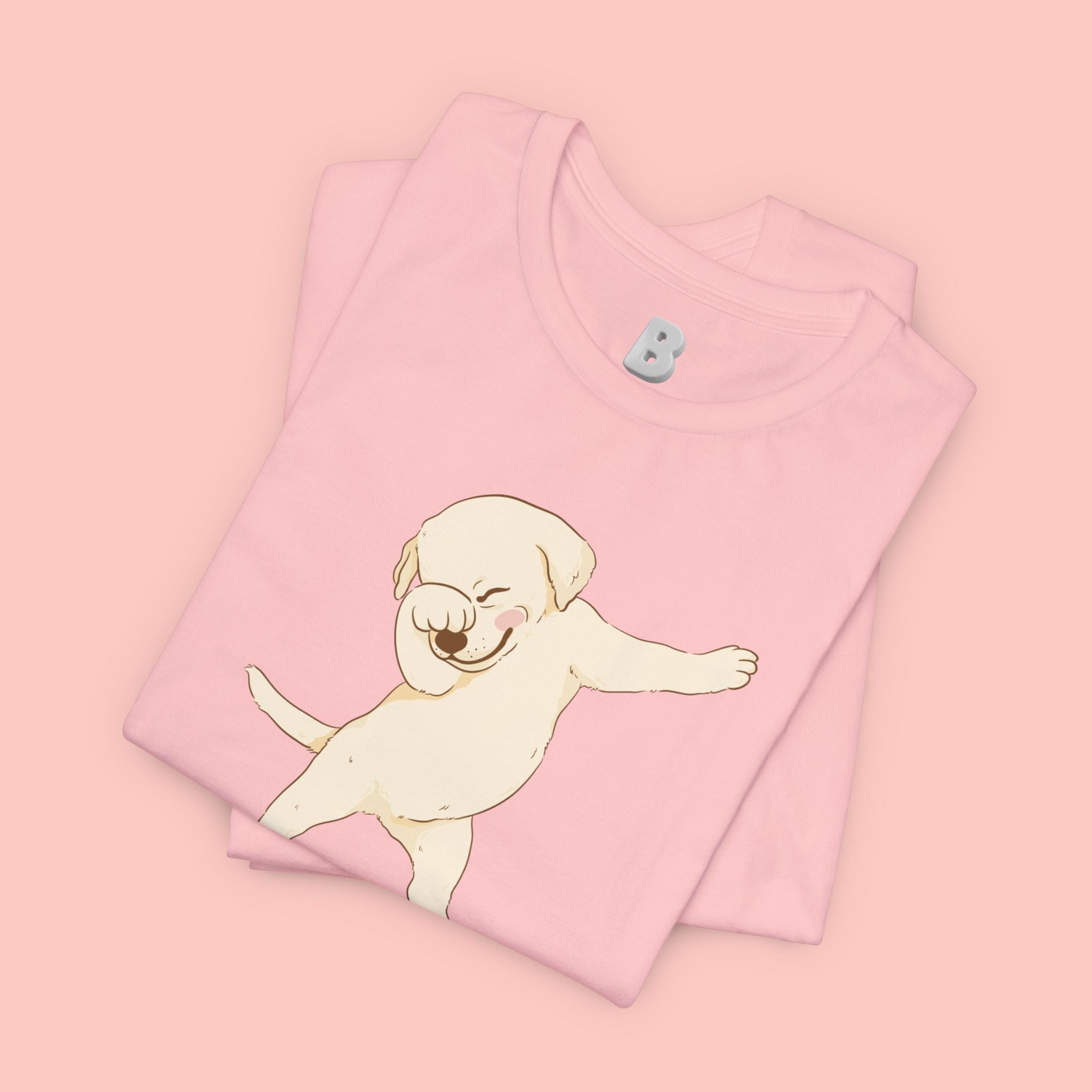 Mom Approved Tee — Dab Dog Graphic T‑Shirt
