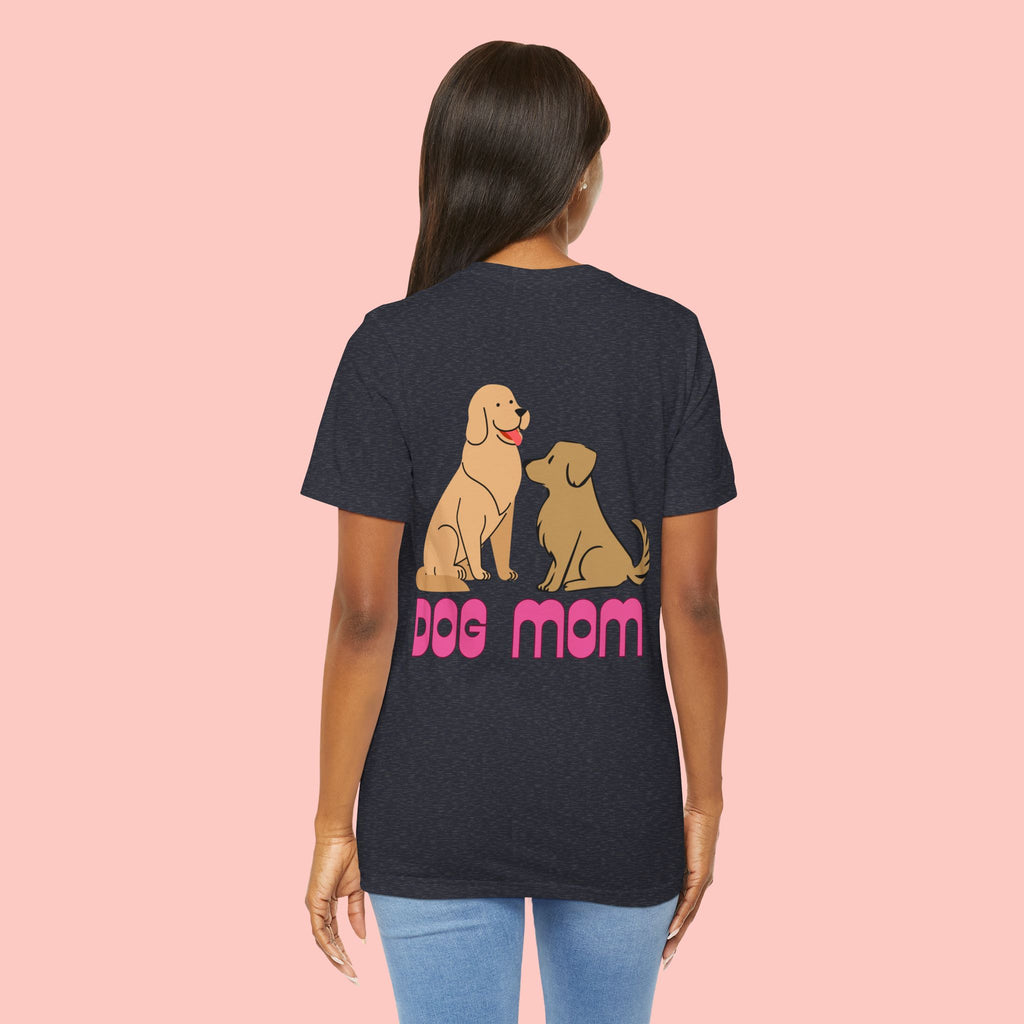 Dog Mom T‑Shirt — Cute Cartoon Dogs Graphic Tee for Pet Moms