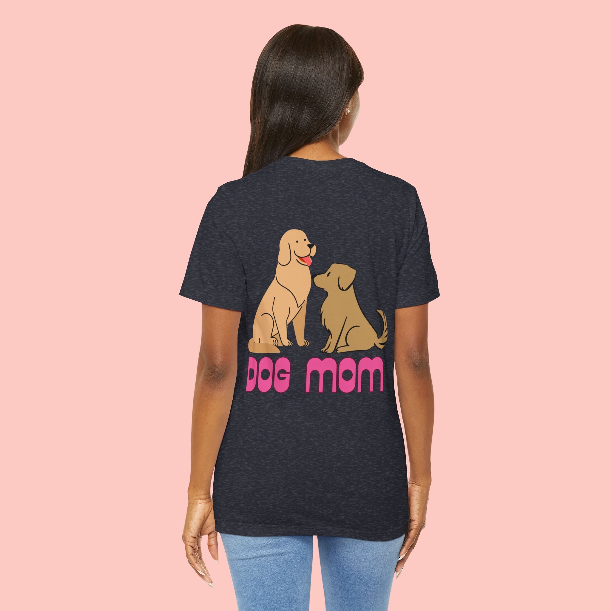 Dog Mom T‑Shirt — Cute Cartoon Dogs Graphic Tee for Pet Moms