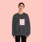 Coffee With My Dog Crewneck Sweatshirt