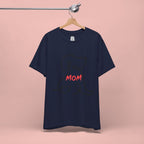 Mom Dog T-Shirt — Minimal Line Art Puppy Tee for Dog Moms, Mother's Day Gift