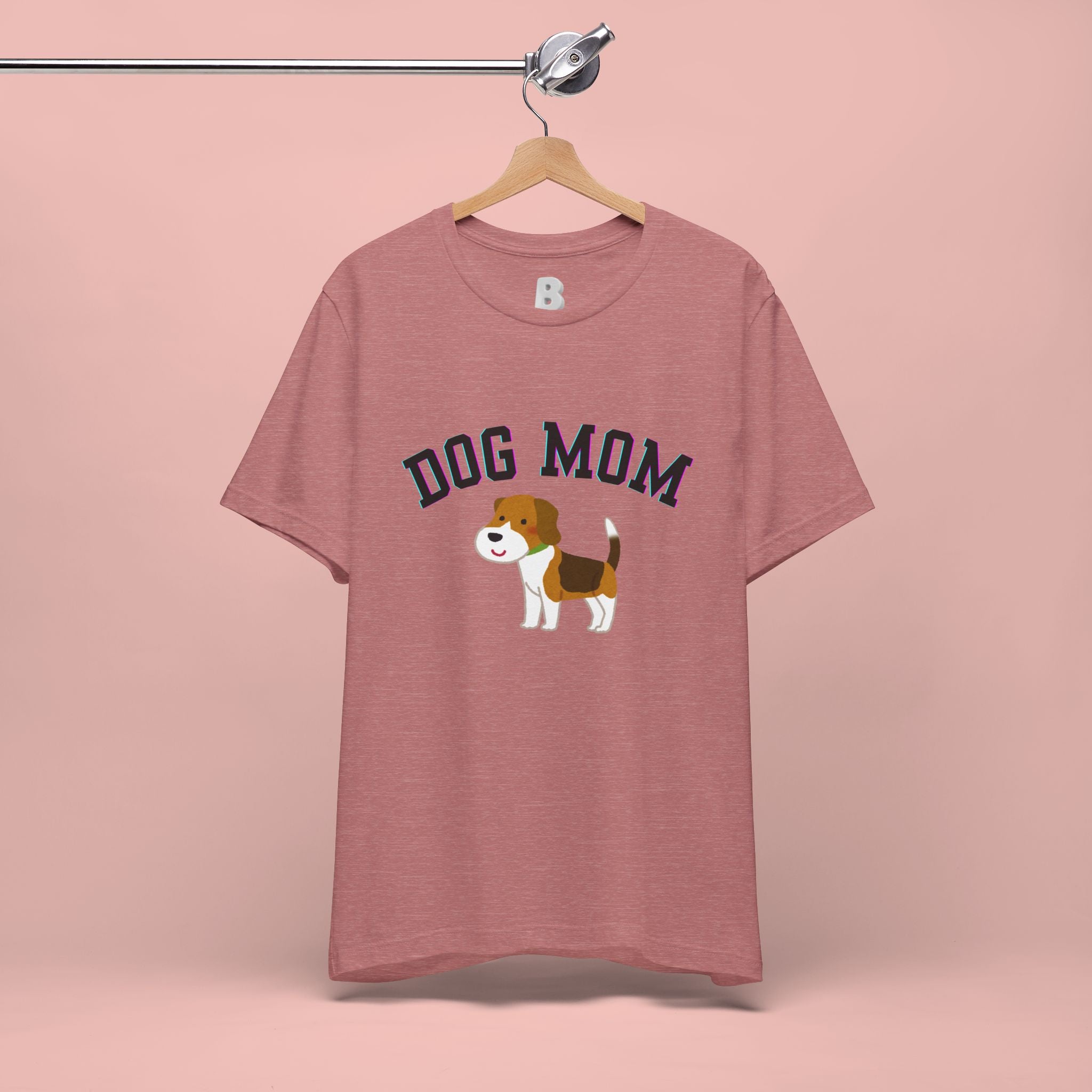 Dog Mom T-Shirt — Cute Beagle Graphic Tee for Dog Lovers