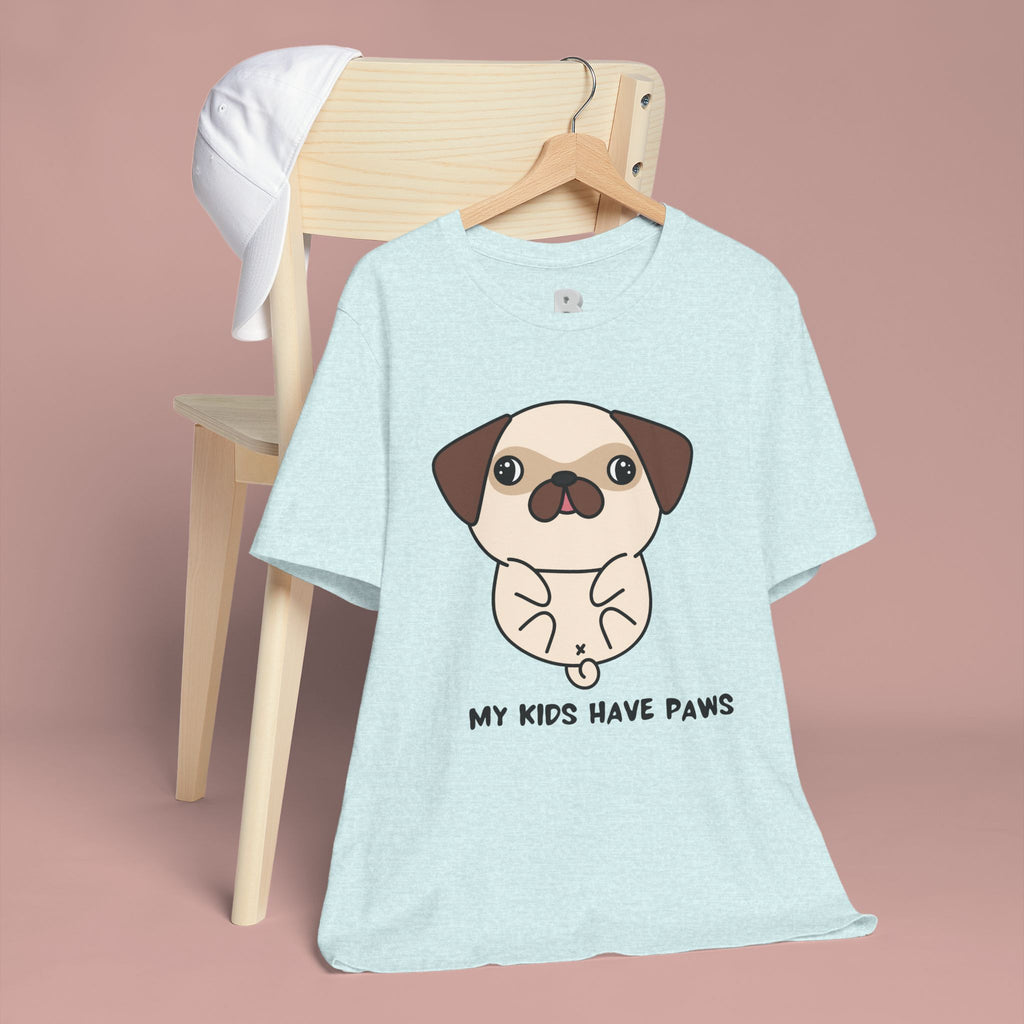 Pug 'My Kids Have Paws' T-Shirt