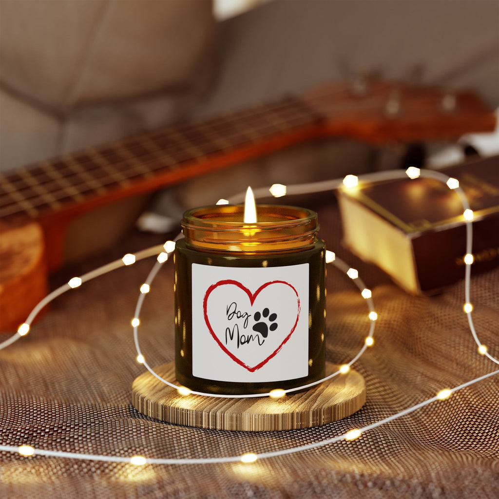 Dog Mom Soy Candle — Coconut Apricot Wax (4oz & 9oz)