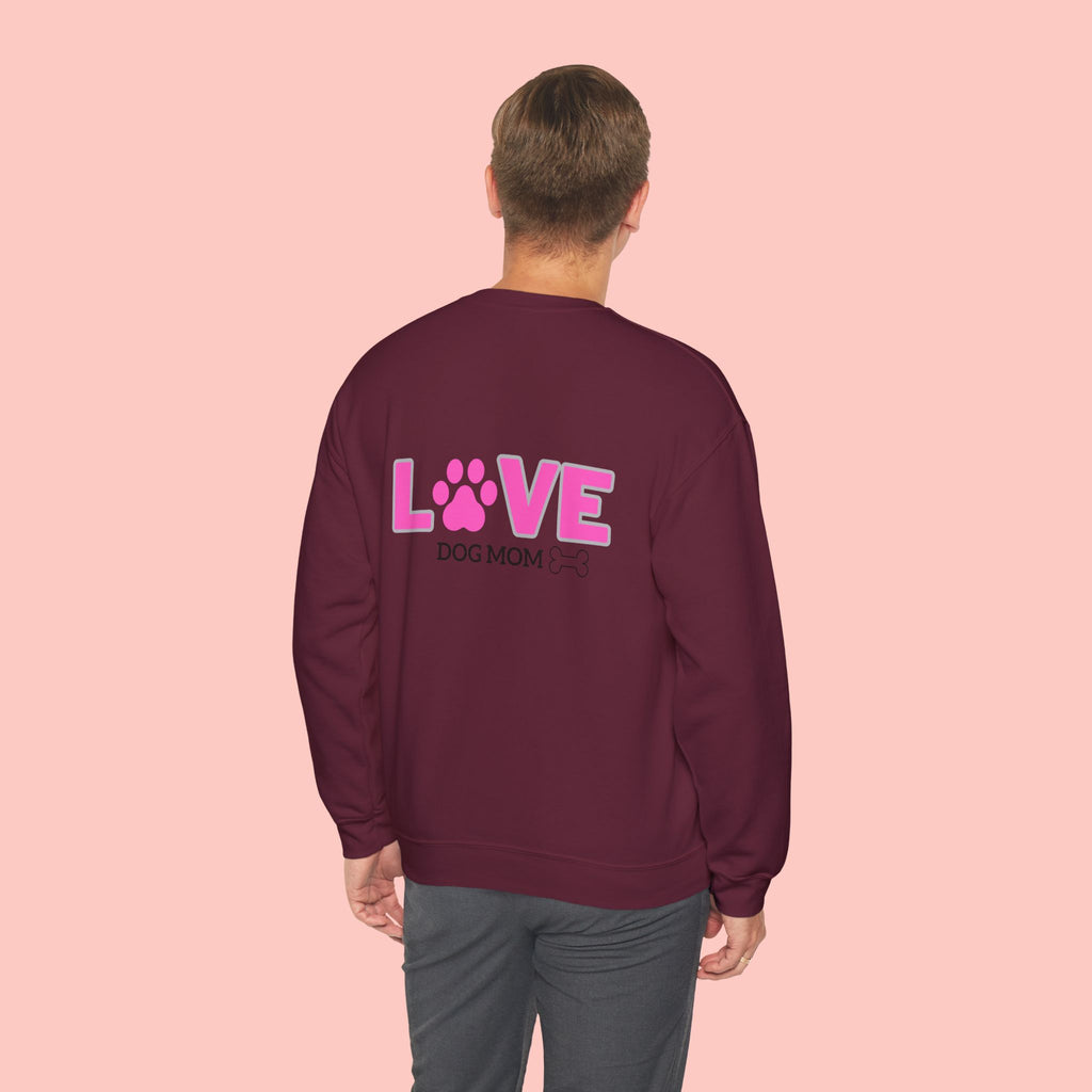 Dog Mom Love Crewneck Sweatshirt