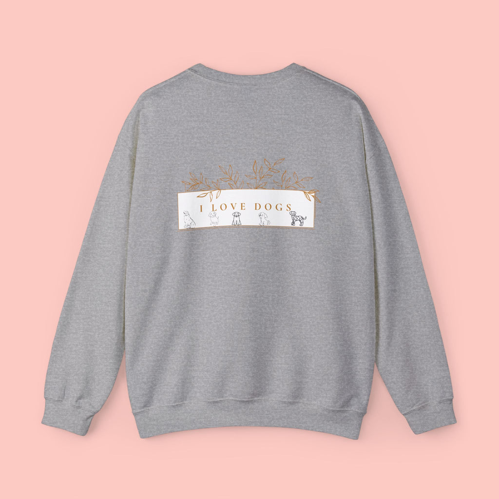 I Love Dogs Crewneck Sweatshirt