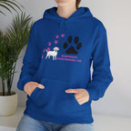 Dog Lover Hoodie — "Pawprints Wherever I Go" Pullover