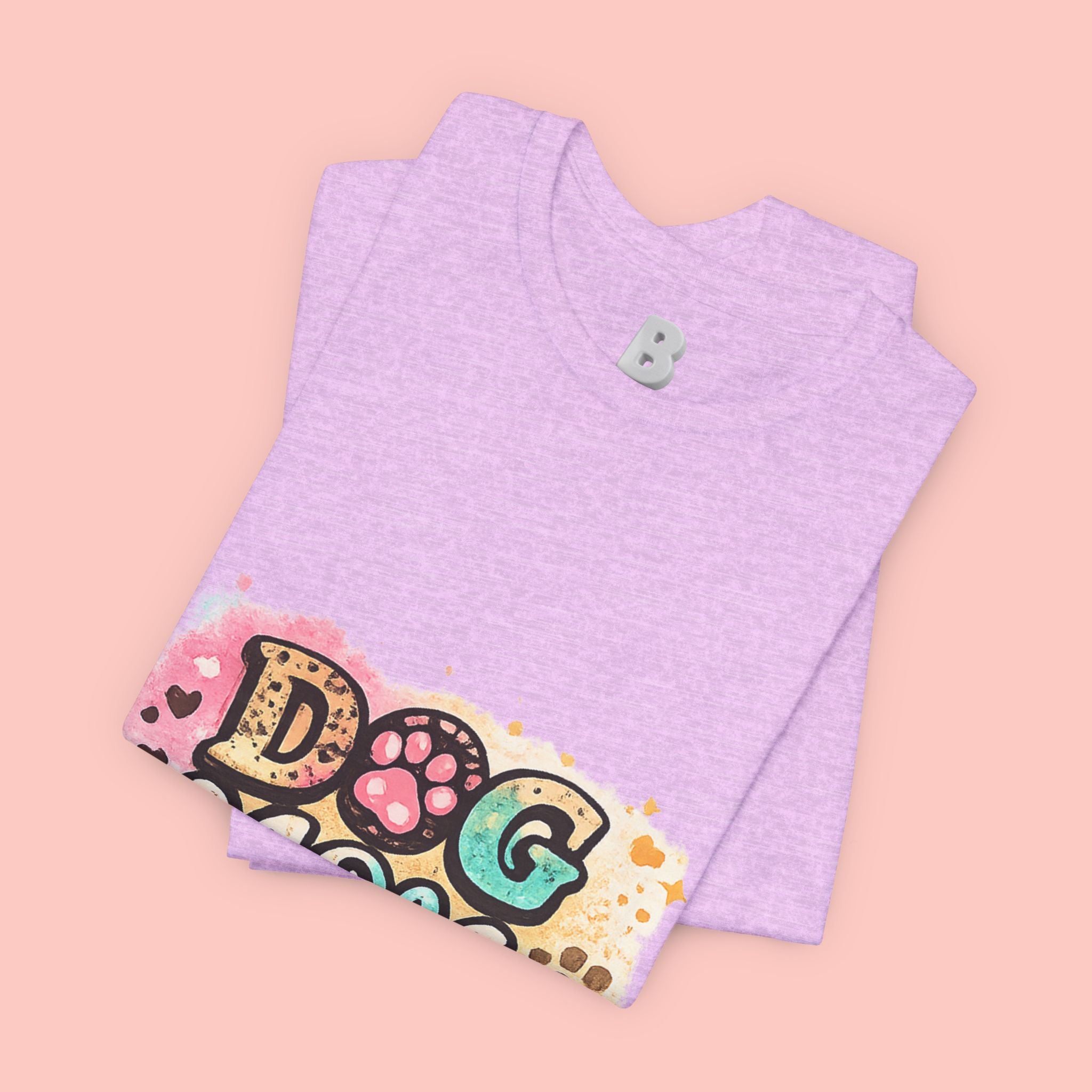 Dog Mom T-Shirt – Cute Paw Print Graphic Tee for Pet Lovers