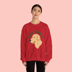 Dog Mama Crewneck Sweatshirt – Cute Golden Retriever Design
