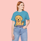 Love Your Dog Tee — Cute Golden Retriever Graphic T-Shirt