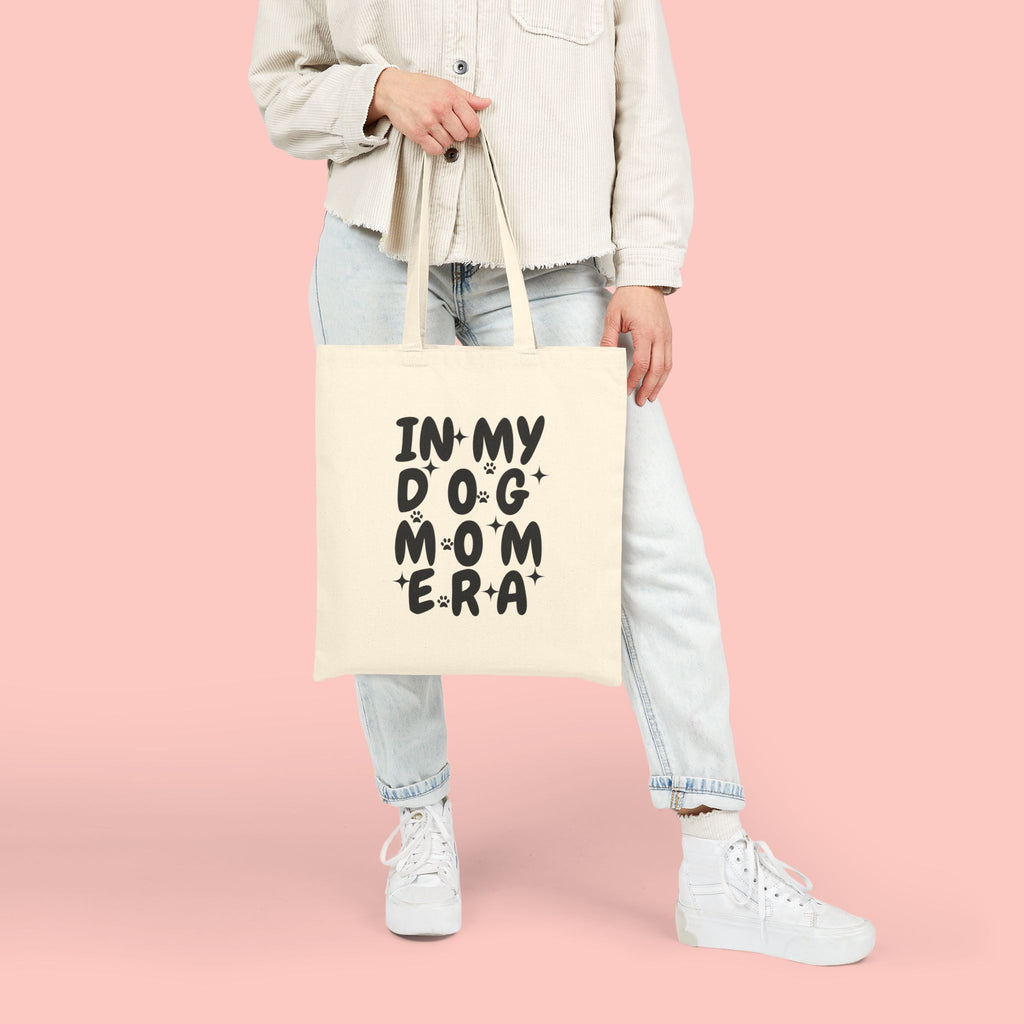Tote Bag — "In My Dog Mom Era" Canvas Tote | Funny Pet Mom Gift