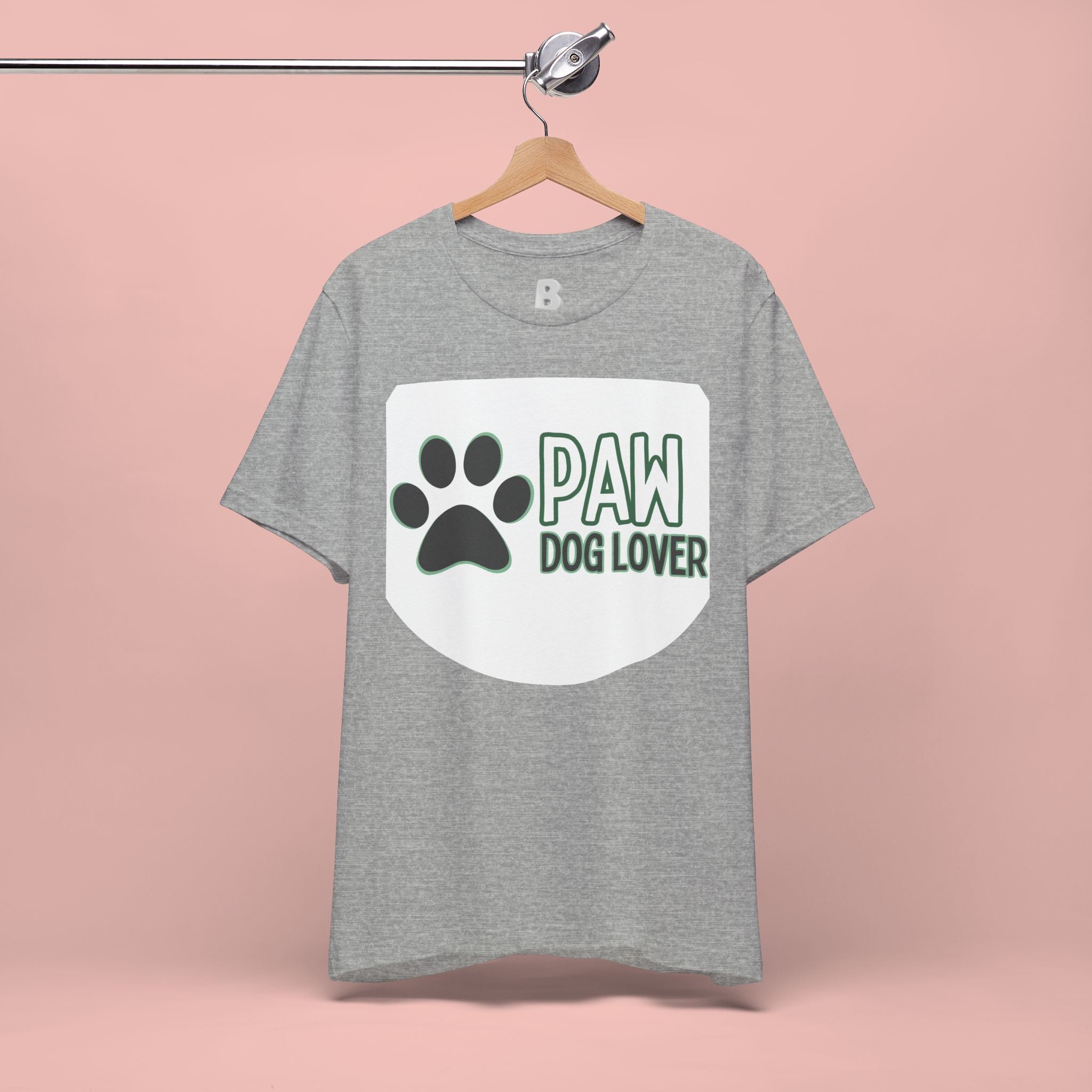 Paw Dog Lover T-Shirt — Cute Paw Print Tee for Dog Owners