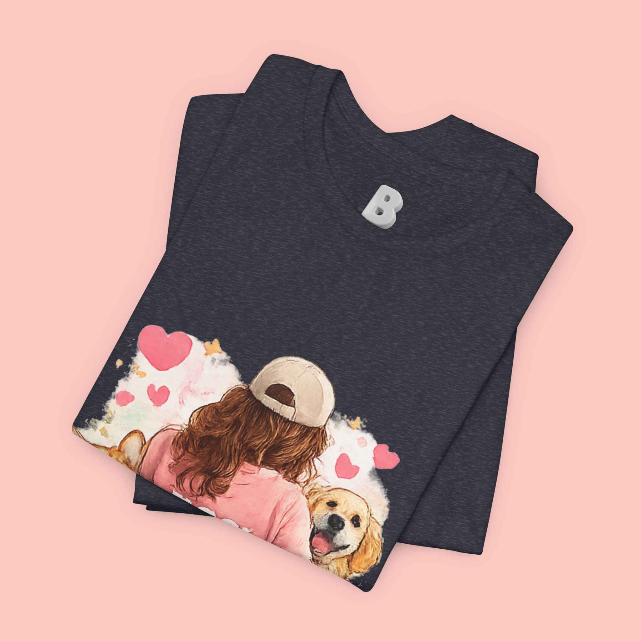 Dog Mom T-Shirt - Cute Woman with Dogs Graphic Tee