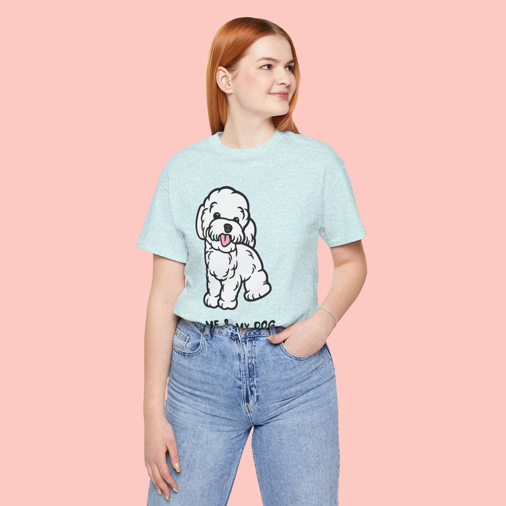 Me & My Dog T-Shirt — Cute Cartoon Puppy Tee for Dog Lovers