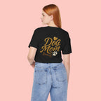 Dog Mom T-Shirt — Cute Paw & Bone Graphic Tee for Pet Lovers