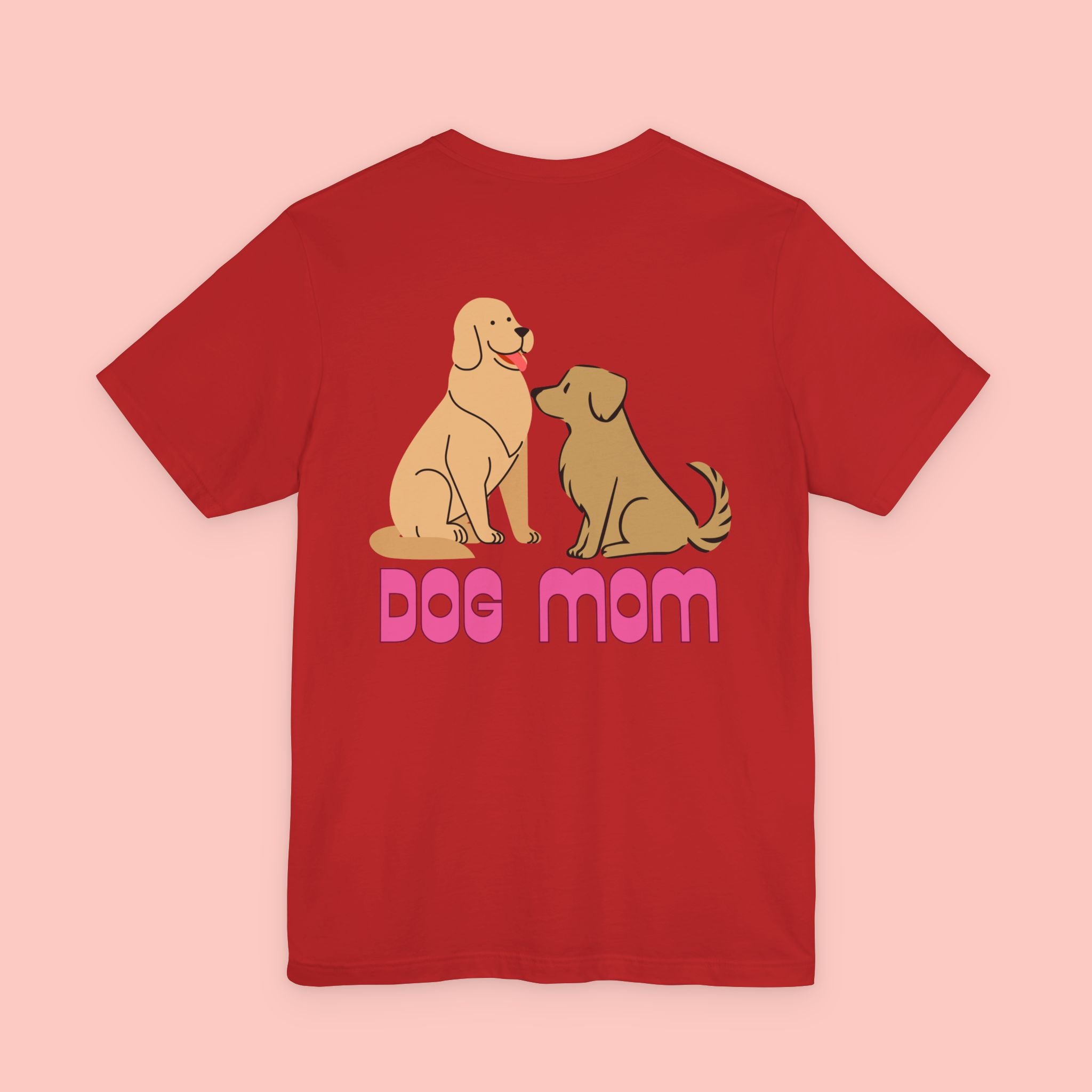 Dog Mom T‑Shirt — Cute Cartoon Dogs Graphic Tee for Pet Moms