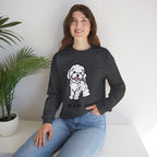 Me & My Dog Cute Doodle Crewneck Sweatshirt