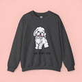 Me & My Dog Cute Doodle Crewneck Sweatshirt