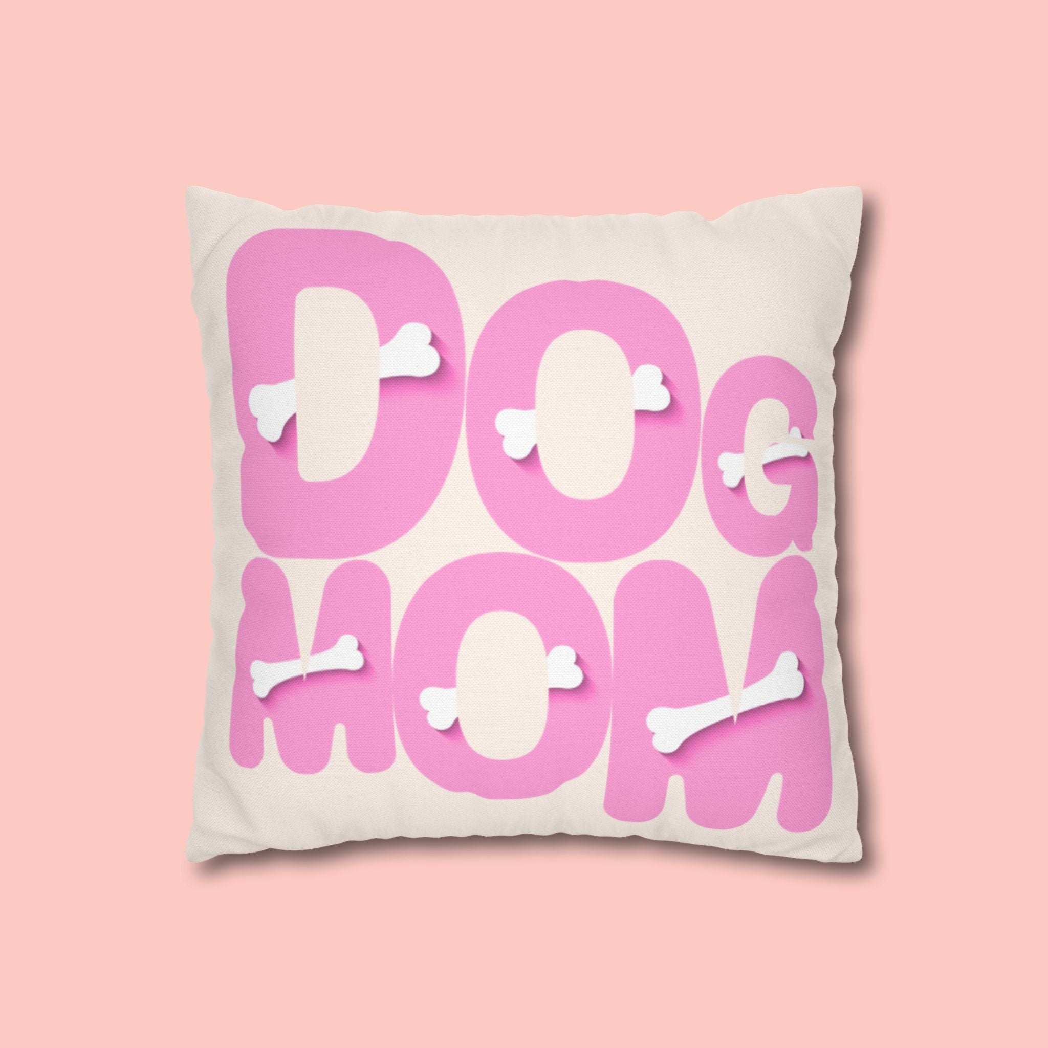 Spun Polyester Square Pillowcase