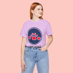 Dog Mama T-Shirt — Cute Paw & Heart Graphic Tee for Dog Lovers