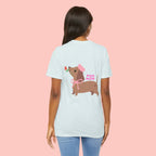 Dachshund Mother's Day Tee — 'For Mom' Cute Dog Graphic Shirt