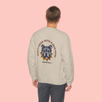 Dog Mom Crewneck Sweatshirt – “Don't Mess With a Dog Mom” Graphic Crew