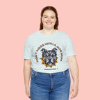Dog Mom Tee — “Don't Mess With a Dog Mom” Graphic T‑Shirt