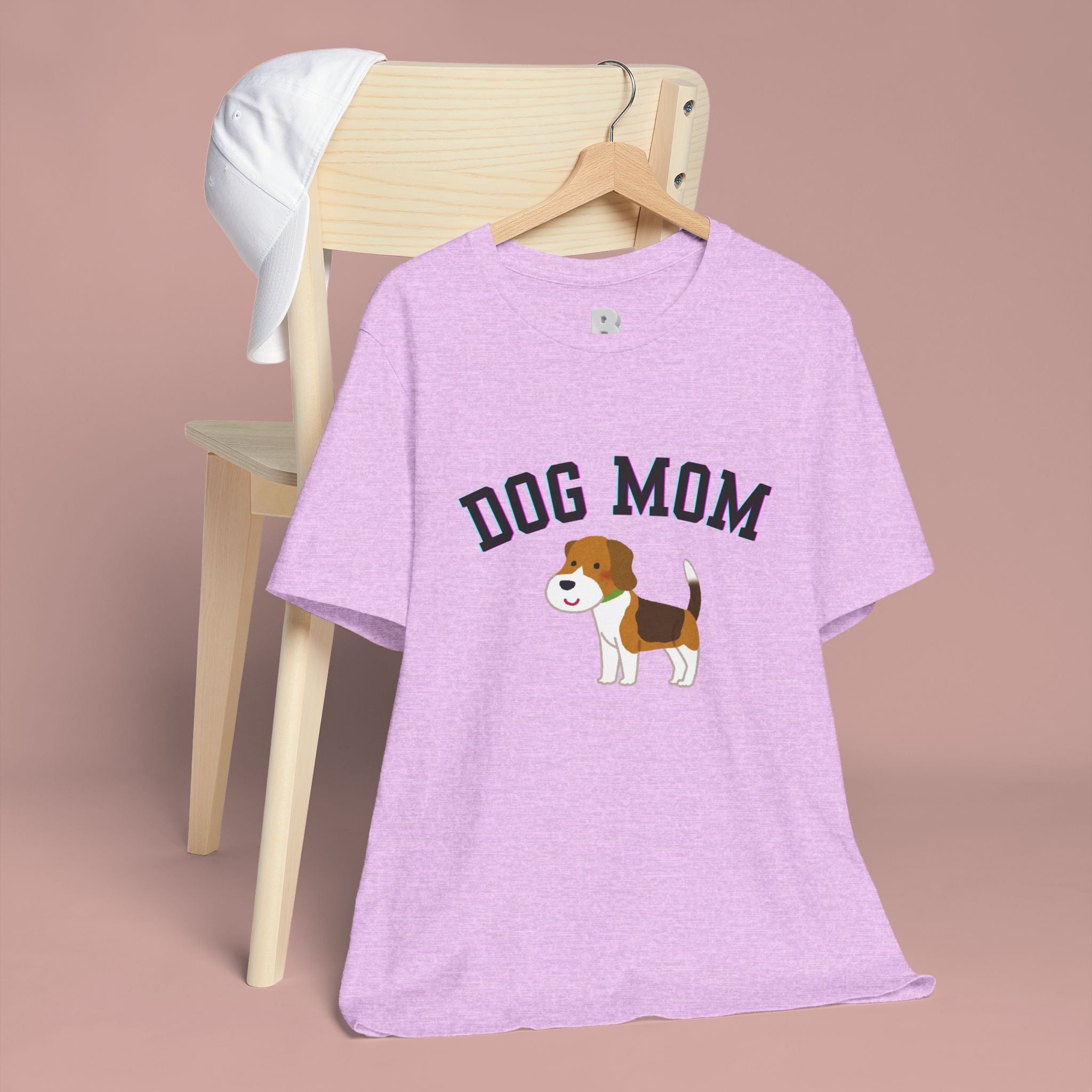 Dog Mom T-Shirt — Cute Beagle Graphic Tee for Dog Lovers