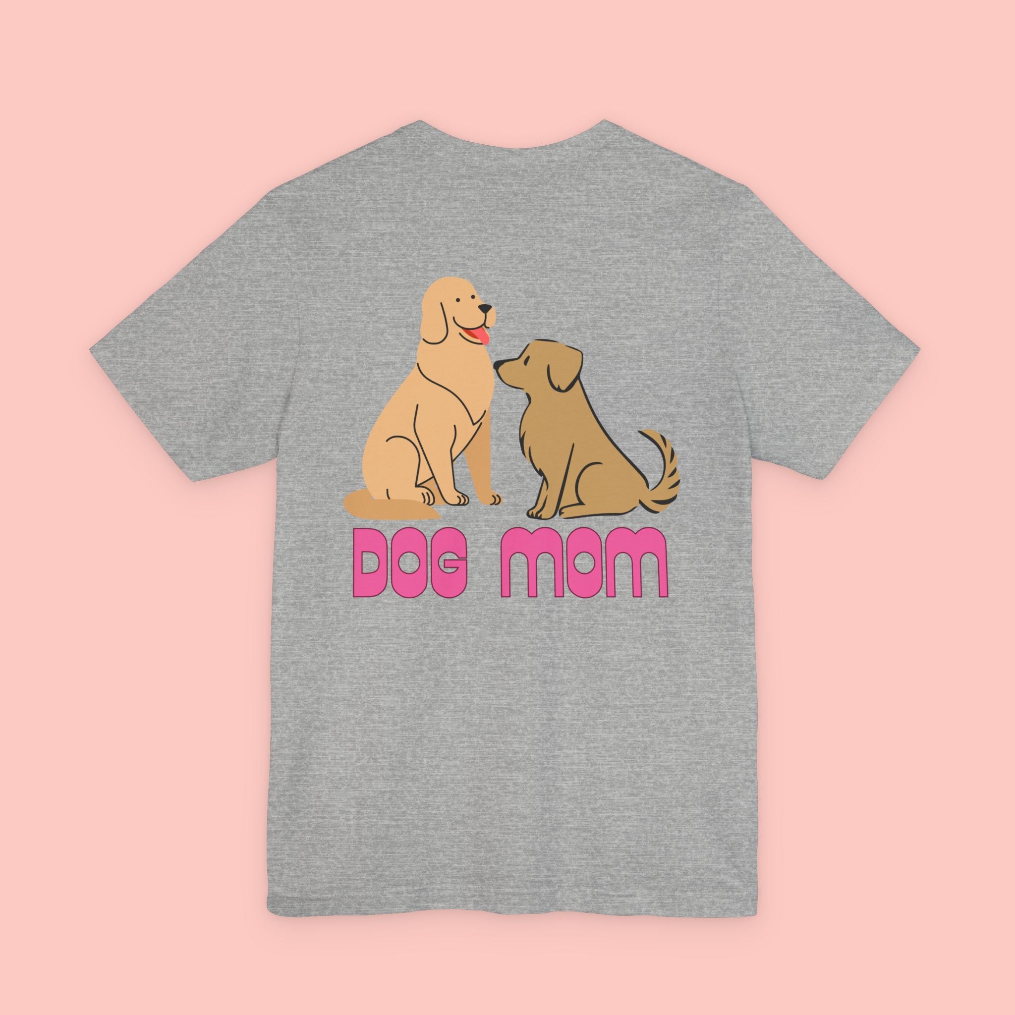 Dog Mom T‑Shirt — Cute Cartoon Dogs Graphic Tee for Pet Moms