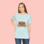 Dog Mom Forever T‑Shirt — Floral Paw Print Tee for Pet Lovers