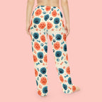 Paw Print Women's Pajama Pants — Cute Colorful Pet Pattern Lounge Pants
